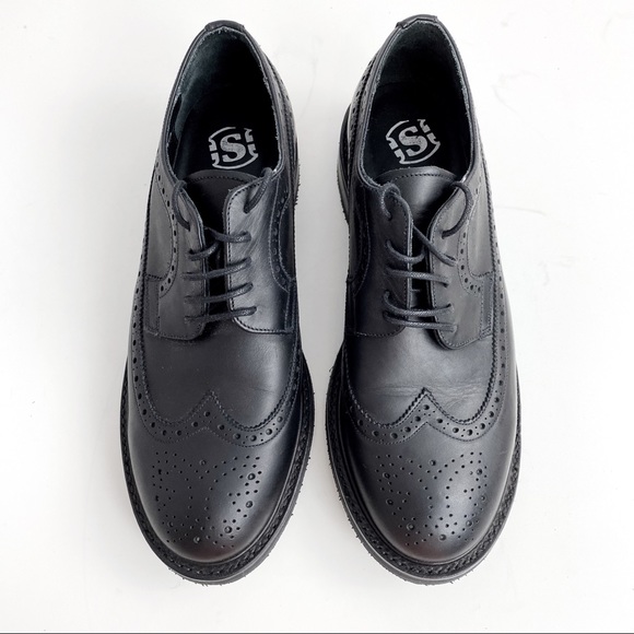 Sendra Shoes - NWOB (NEW) Sendra Leather Oxford Brogue Lace-Up Shoes, Women's 9